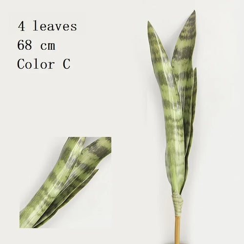 lot de 3 branches de plantes artificielles pour décoration intérieure et extérieure - vue 12 sur 13