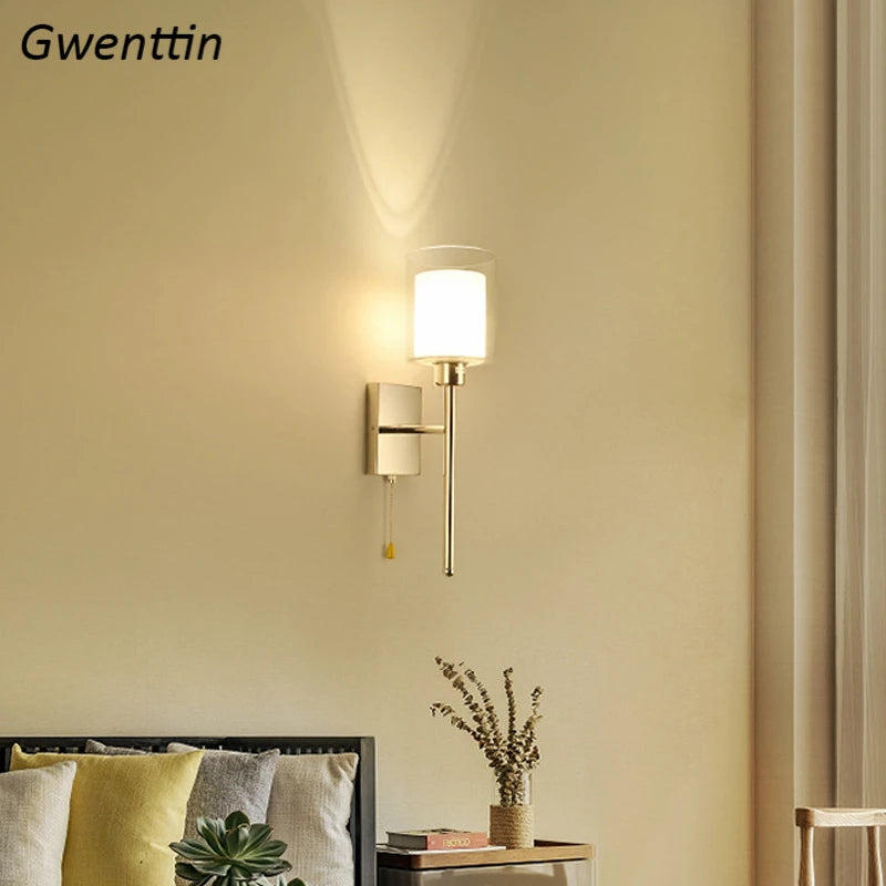 applique murale moderne en verre pour décoration intérieure élégante - vue 3 sur 10