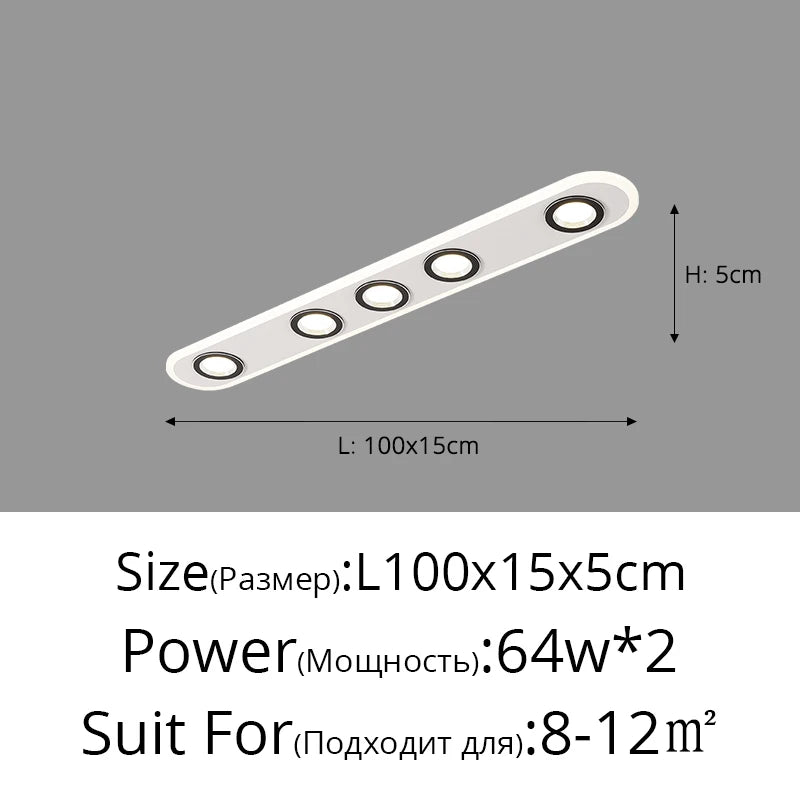 plafonnier led moderne pour décoration intérieure élégante et contemporaine - vue 11 sur 20