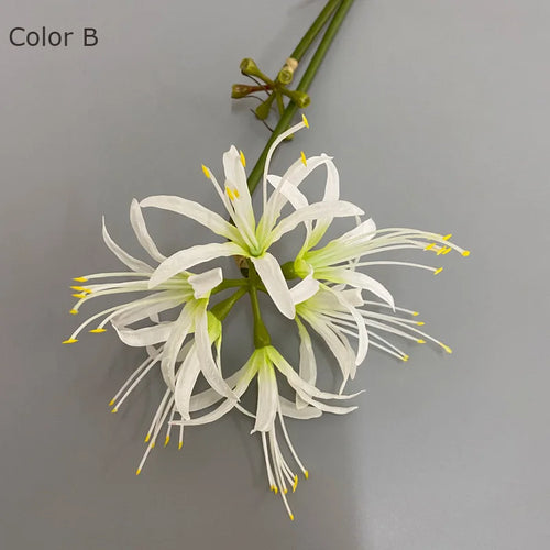 belle branche de fleurs higan en soie pour déco mariage et photographie - vue 6 sur 11