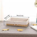 panier de rangement décoratif pour cosmétiques et fournitures