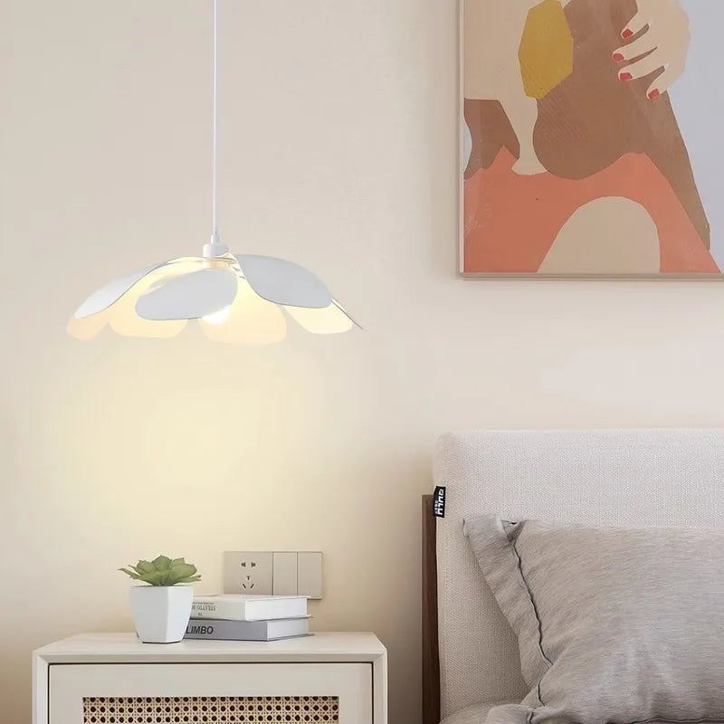 Suspension moderne en forme de fleur de crème pour décoration créative - vue 6 sur 8