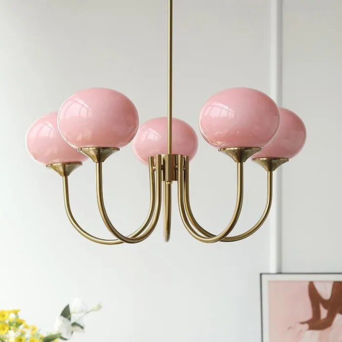 Lustre design doré nordique Simple - vue 10 sur 11