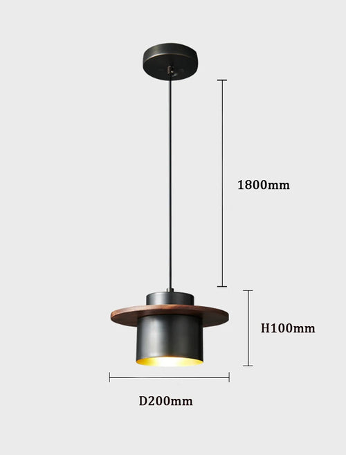 suspension en cuivre design moderne pour bar et restaurant - vue 8 sur 7