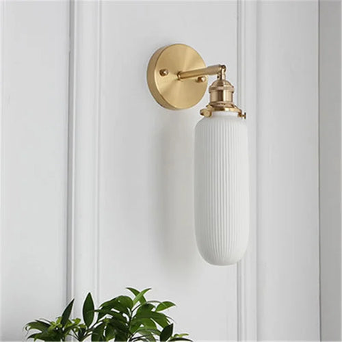 applique murale led nordique moderne en céramique vintage - vue 15 sur 15