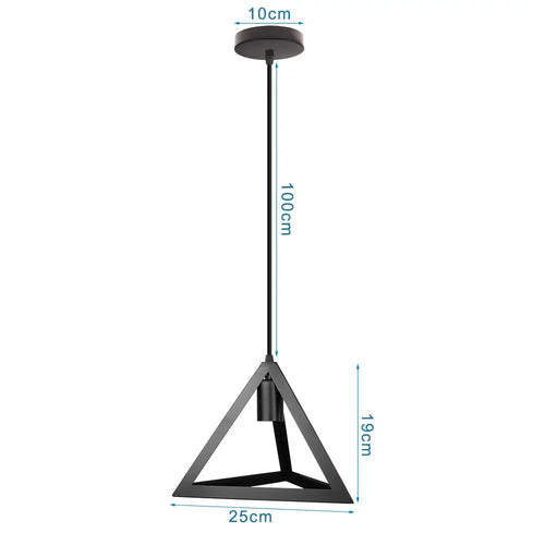 suspension rétro industrielle style loft vintage pour intérieur - vue 26 sur 30