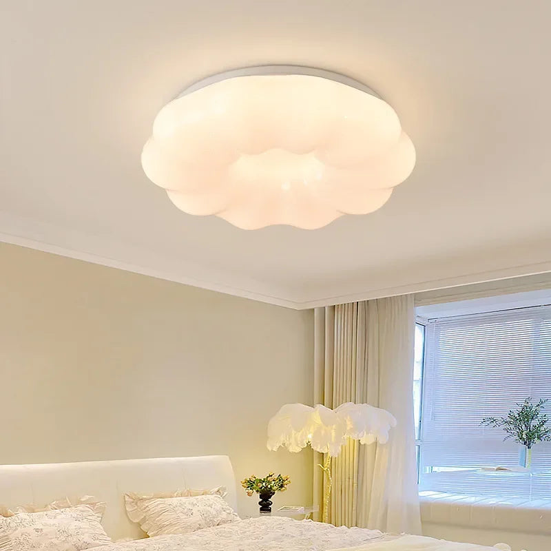 plafonnier led moderne en forme de nuage pour décoration intérieure - vue 4 sur 12