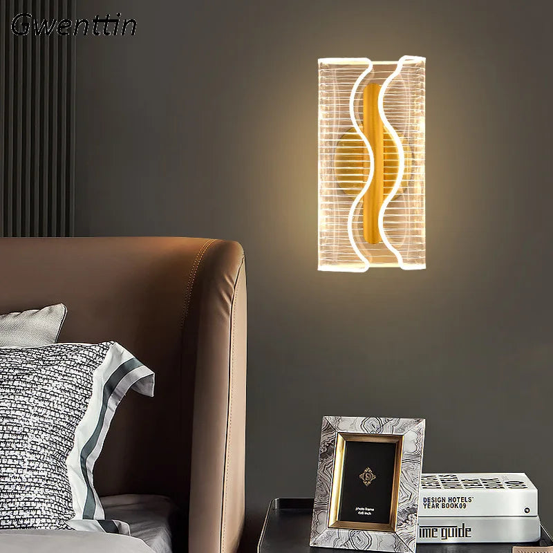 applique murale led moderne pour décoration intérieure élégante - vue 6 sur 9