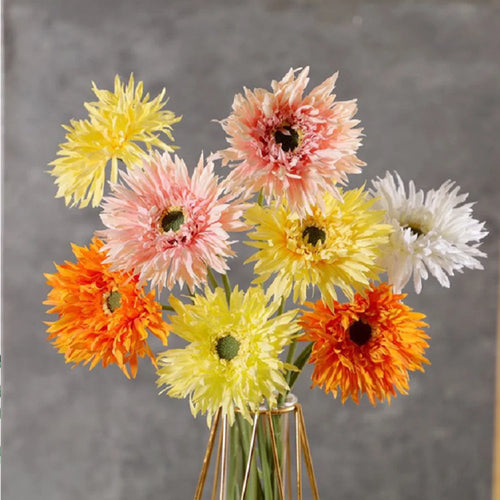 fleur artificielle marguerite decoration pour mariage et interieur - vue 6 sur 16