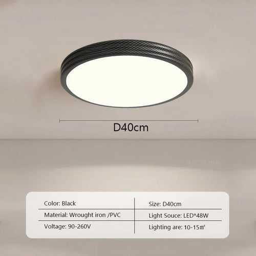 plafonnier led nordique design médiéval pour décoration intérieure - vue 10 sur 14