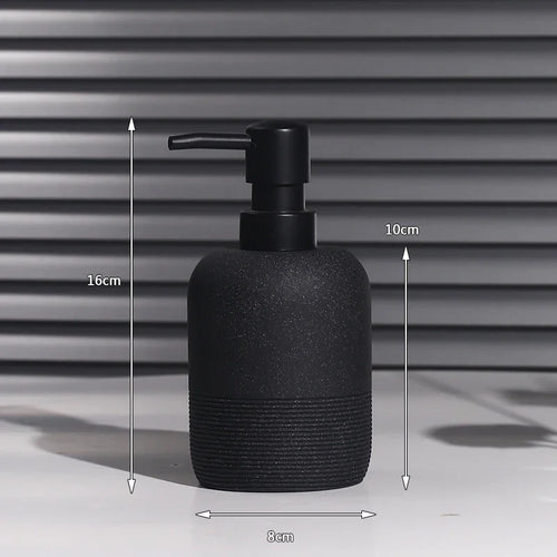 bouteille d'émulsion en grès pour salle de bain luxe - vue 10 sur 11