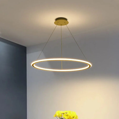 suspension moderne à LED pour décoration intérieure élégante - vue 4 sur 22