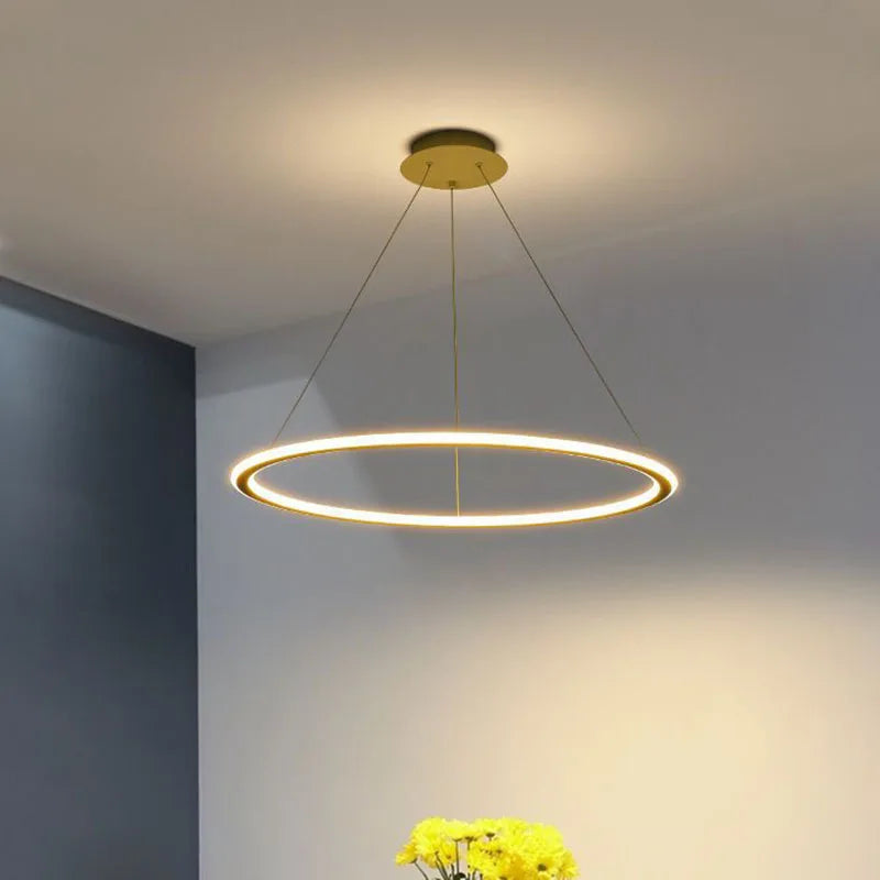suspension moderne à LED pour décoration intérieure élégante - vue 4 sur 22