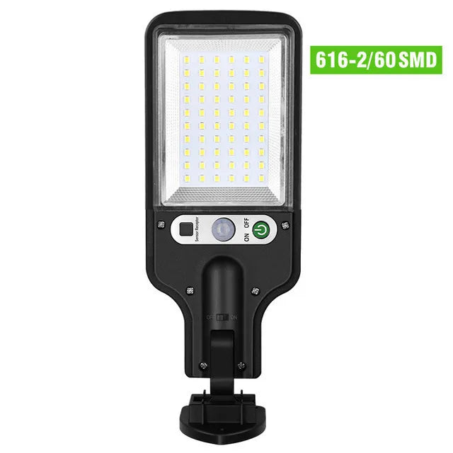 lampadaire solaire extérieur avec télécommande et détection humaine - vue 15 sur 19