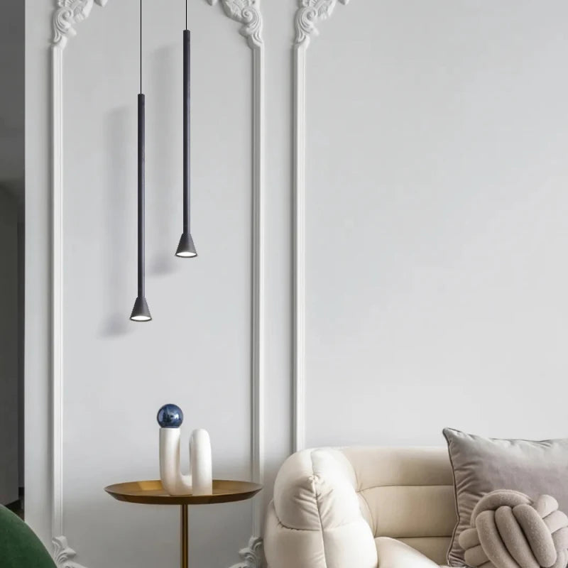 suspension LED design moderne luminaire décoratif idéal - vue 3 sur 10