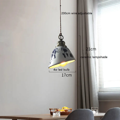 suspension led moderne en céramique pour intérieur maison - vue 6 sur 29