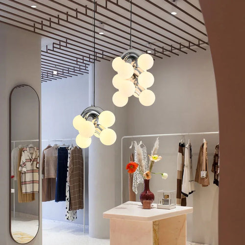 lustre minimaliste rétro créatif style grape pour intérieur - vue 4 sur 14