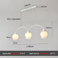 lustre moderne à LED pour éclairage intérieur élégant