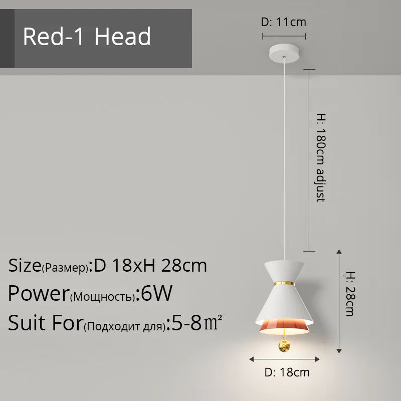 lustre créatif réglable tactile intelligent pour restaurant - vue 14 sur 17