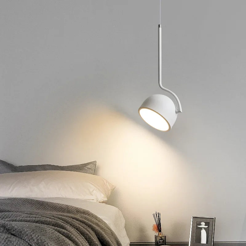 lustre moderne rotatif design nordique pour décoration intérieure - vue 5 sur 9