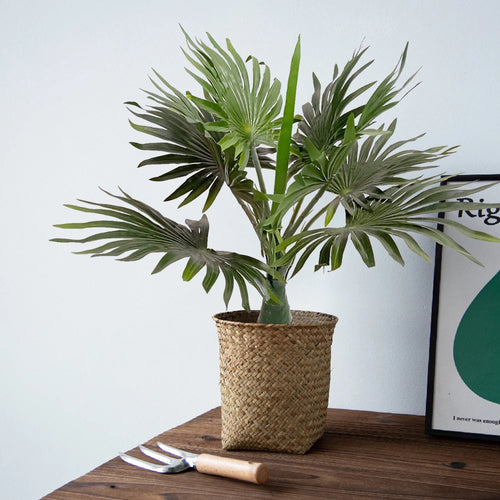 bananier tropical artificiel en pot pour décoration intérieure et extérieure - vue 3 sur 8