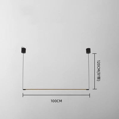 suspension LED design nordique minimaliste en aluminium