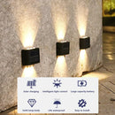 applique murale solaire à led éclairage extérieur étanche décoratif