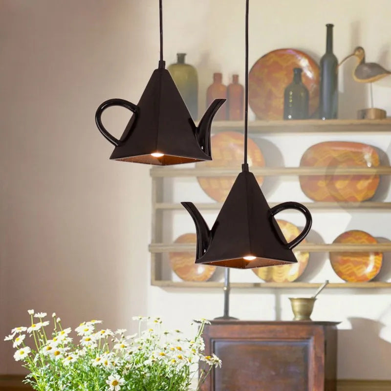Suspension Tasse et théière Art design - vue 2 sur 12