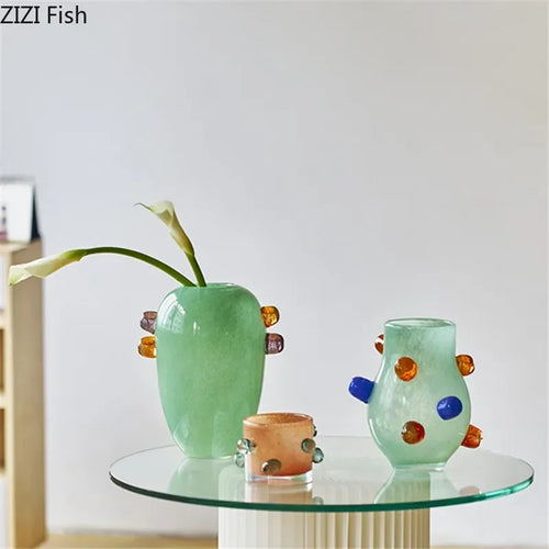vase en verre créatif pour décoration et arrangement floral - vue 3 sur 10