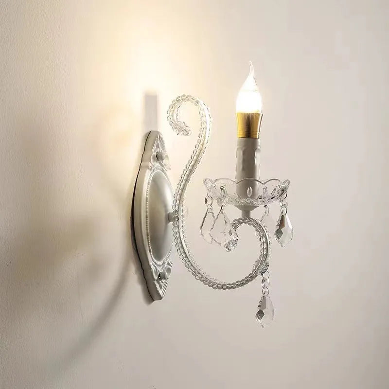 lustre retro en cristal art nordique pour salon et salle à manger - vue 8 sur 11