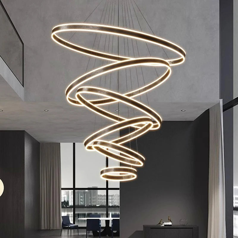 Décor à la maison moderne salle à manger lustre éclairage intérieur plafonnier suspension chambre lustre salon lumière - vue 3 sur 11