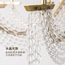 applique murale led décorative en cristal moderne et luxueuse