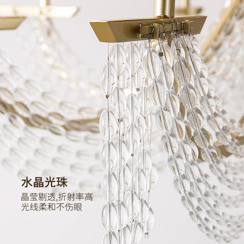 applique murale led décorative en cristal moderne et luxueuse - vue 8 sur 8