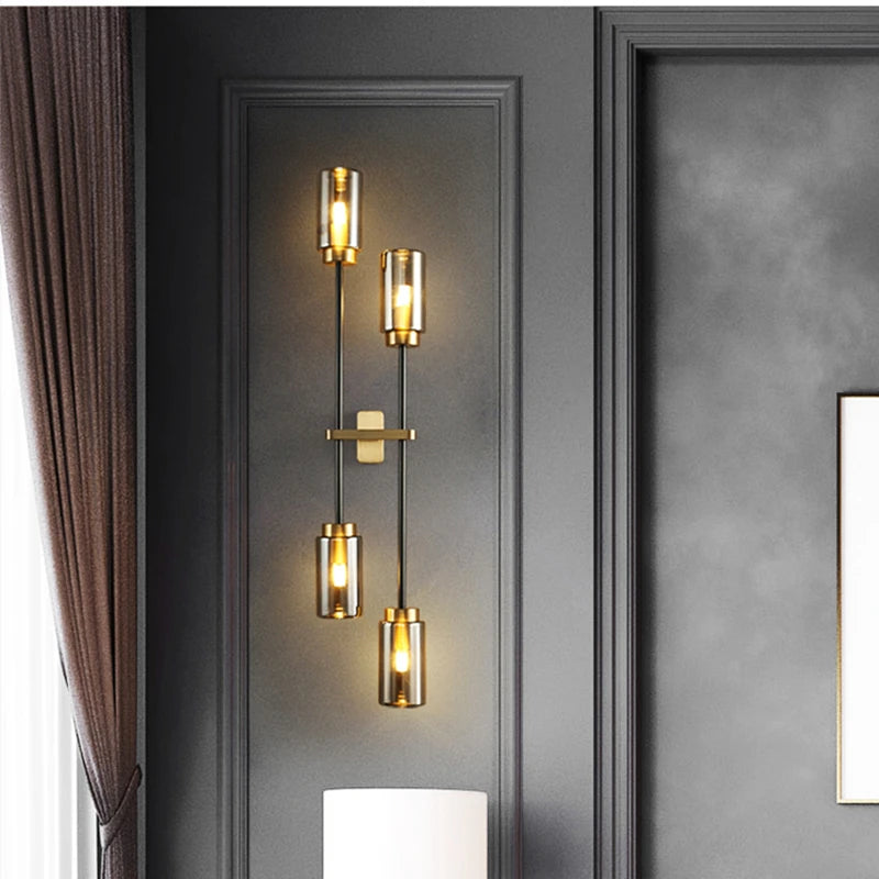 applique murale en cuivre pour un éclairage élégant intérieur - vue 3 sur 8