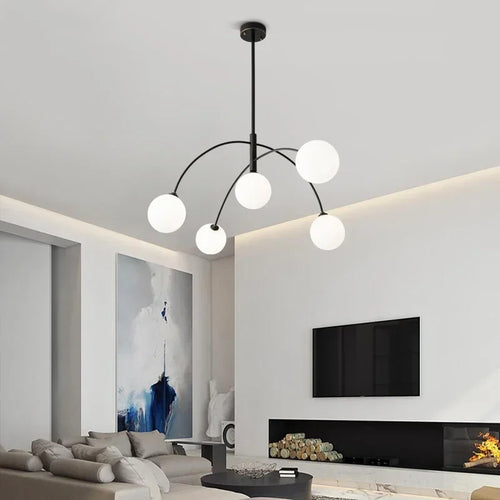 suspension led moderne design minimaliste pour intérieur élégant - vue 4 sur 8
