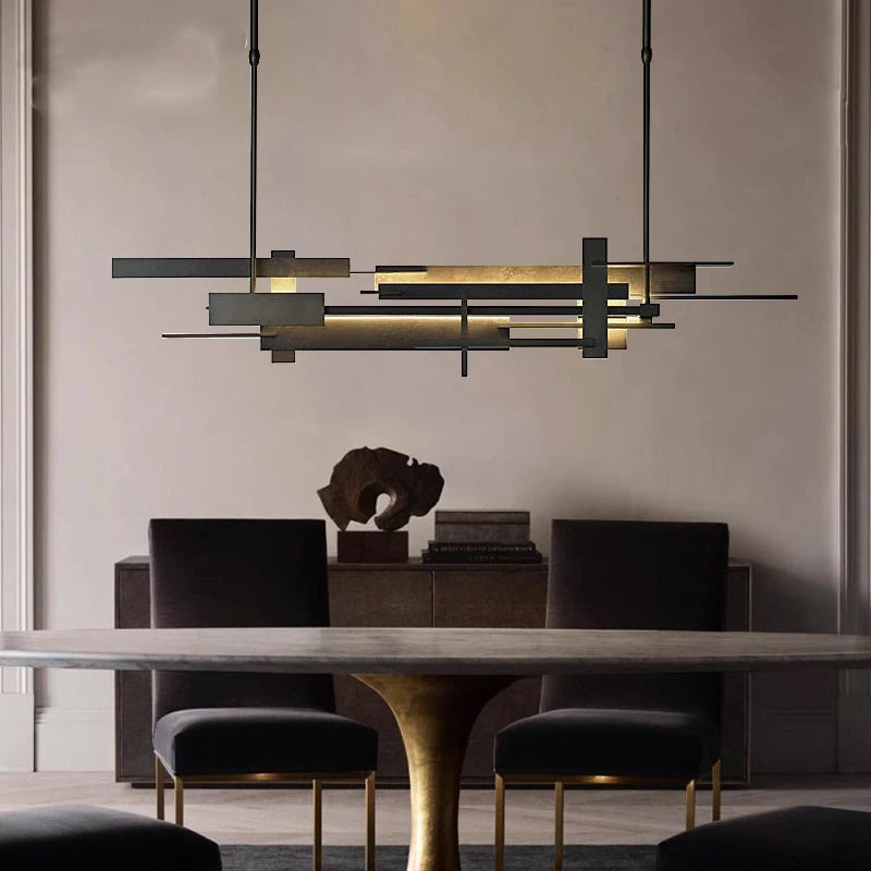 Lustre design LED design moderne décoratif intérieur