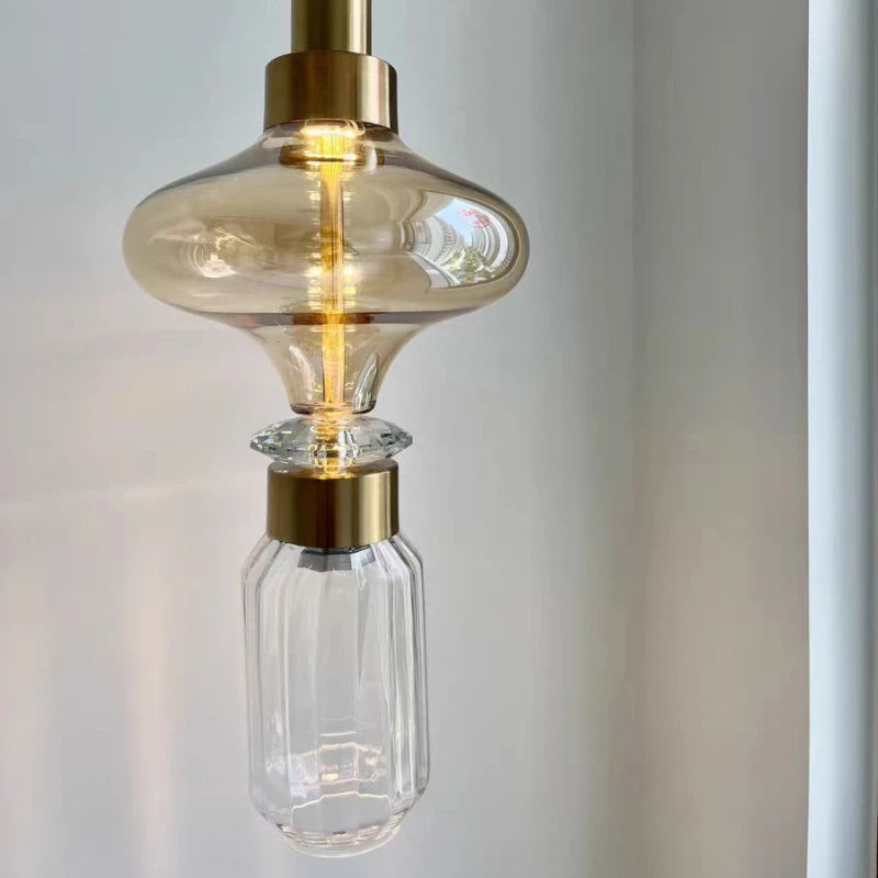 suspension décorative en verre style post-moderne pour divers espaces - vue 4 sur 13