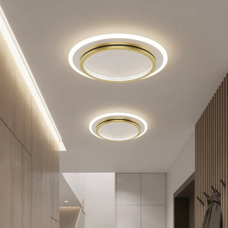 plafonnier moderne led luxueuse décoration intérieure nordique créative - vue 2 sur 14