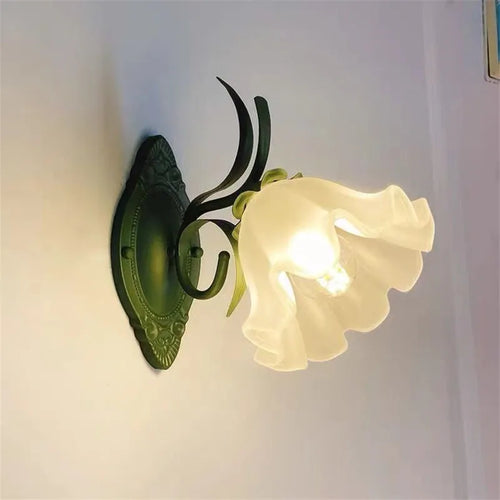 Applique murale Vintage à fleurs rurales françaises - vue 2 sur 7