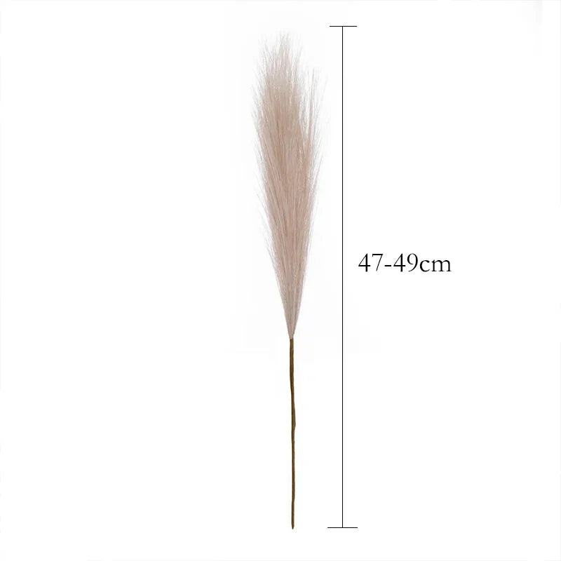 lot de 5 fausses fleurs de pampa pour décoration mariage et Noël - vue 5 sur 17