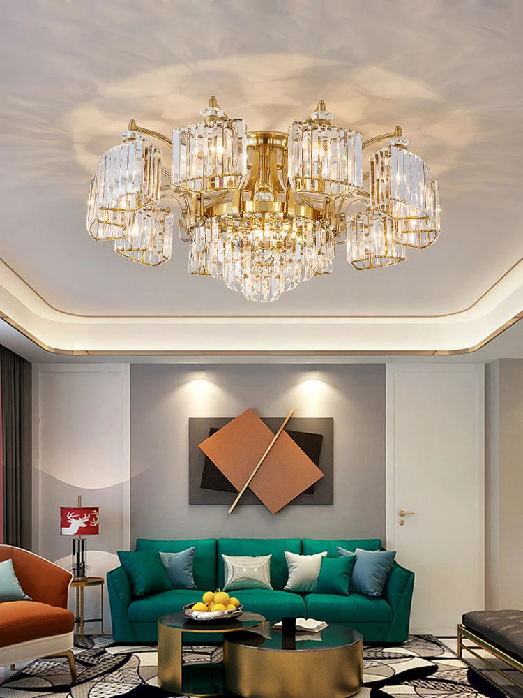 lustre à led postmoderne variable pour intérieur élégant 2024 - vue 3 sur 16