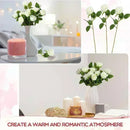 lot de 50 roses artificielles en soie pour décoration et événements festifs