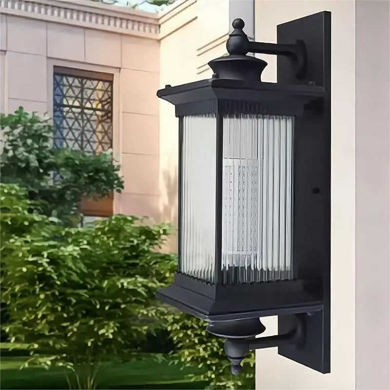 applique extérieure étanche en aluminium pour jardin et allée - vue 2 sur 9