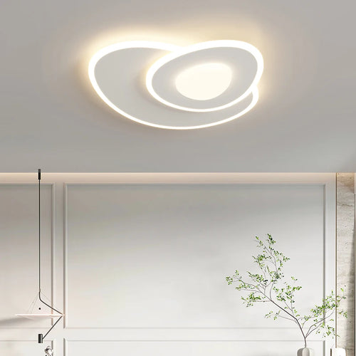lustre moderne minimaliste ensemble de plafonniers pavés - vue 5 sur 10
