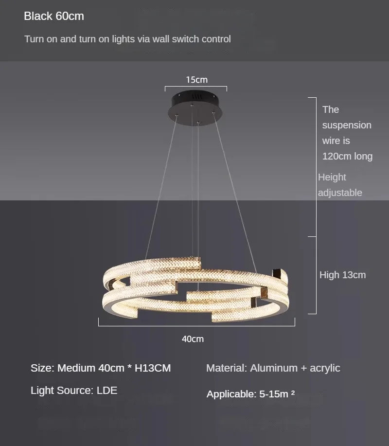 suspension design circulaire élégante pour intérieur moderne - vue 11 sur 12
