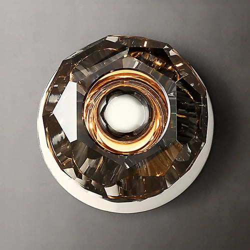 plafonnier nordique en cristal pour décoration intérieure élégante