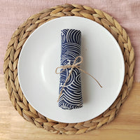 Serviette de table style japonais lot 4 motifs