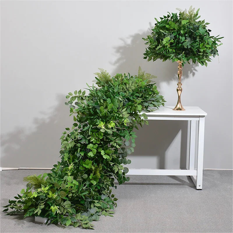 boule de plantes artificielles pour décoration de mariage et événements - vue 1 sur 8