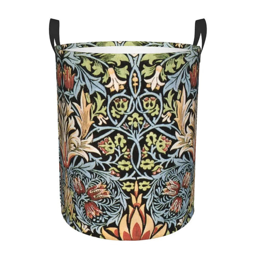 panier à linge floral personnalisé pour rangement et organisation - vue 18 sur 30