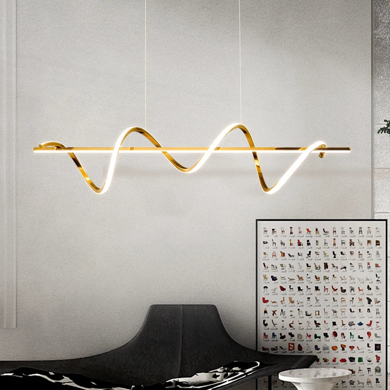 lampe de table post-moderne de luxe en acier inoxydable pour restaurant haut de gamme - vue 2 sur 8